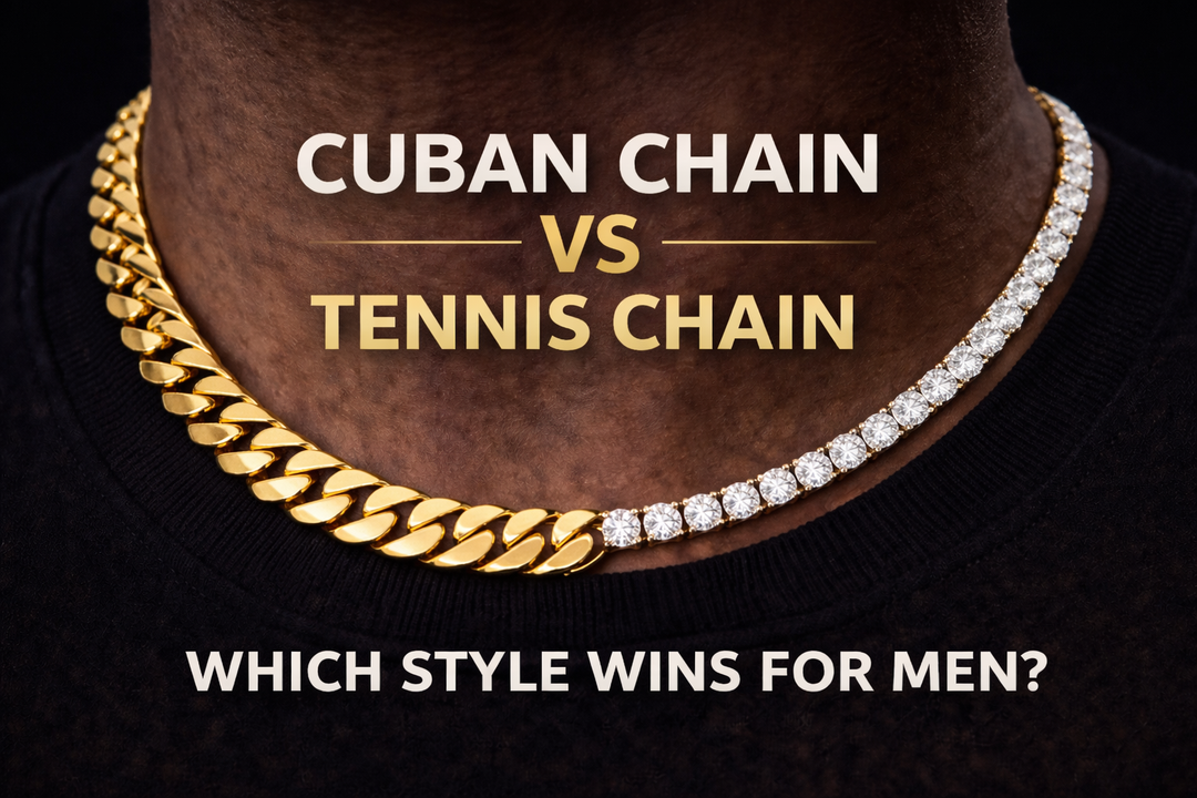 Cuban Chain vs Tennis Chain – Which Style Wins for Men?