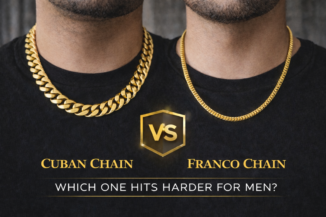 Cuban Chain vs Franco Chain – Which One Hits Harder for Men?