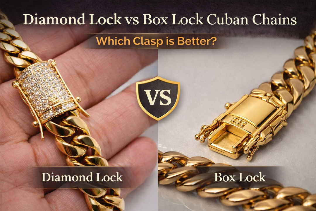Diamond Lock vs Box Lock Cuban Chains – Which Clasp Is Better?
