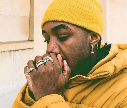 14K Gold Plated Lightning Bolt Earrings