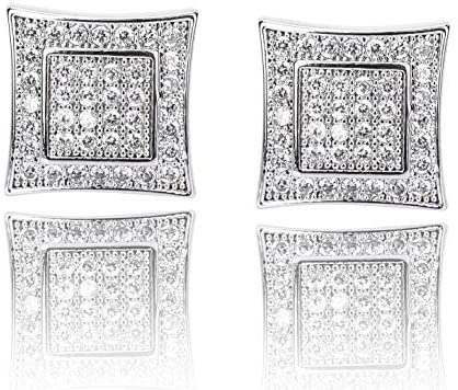 14k Iced Kite Stud Earrings - Gold Nation Store