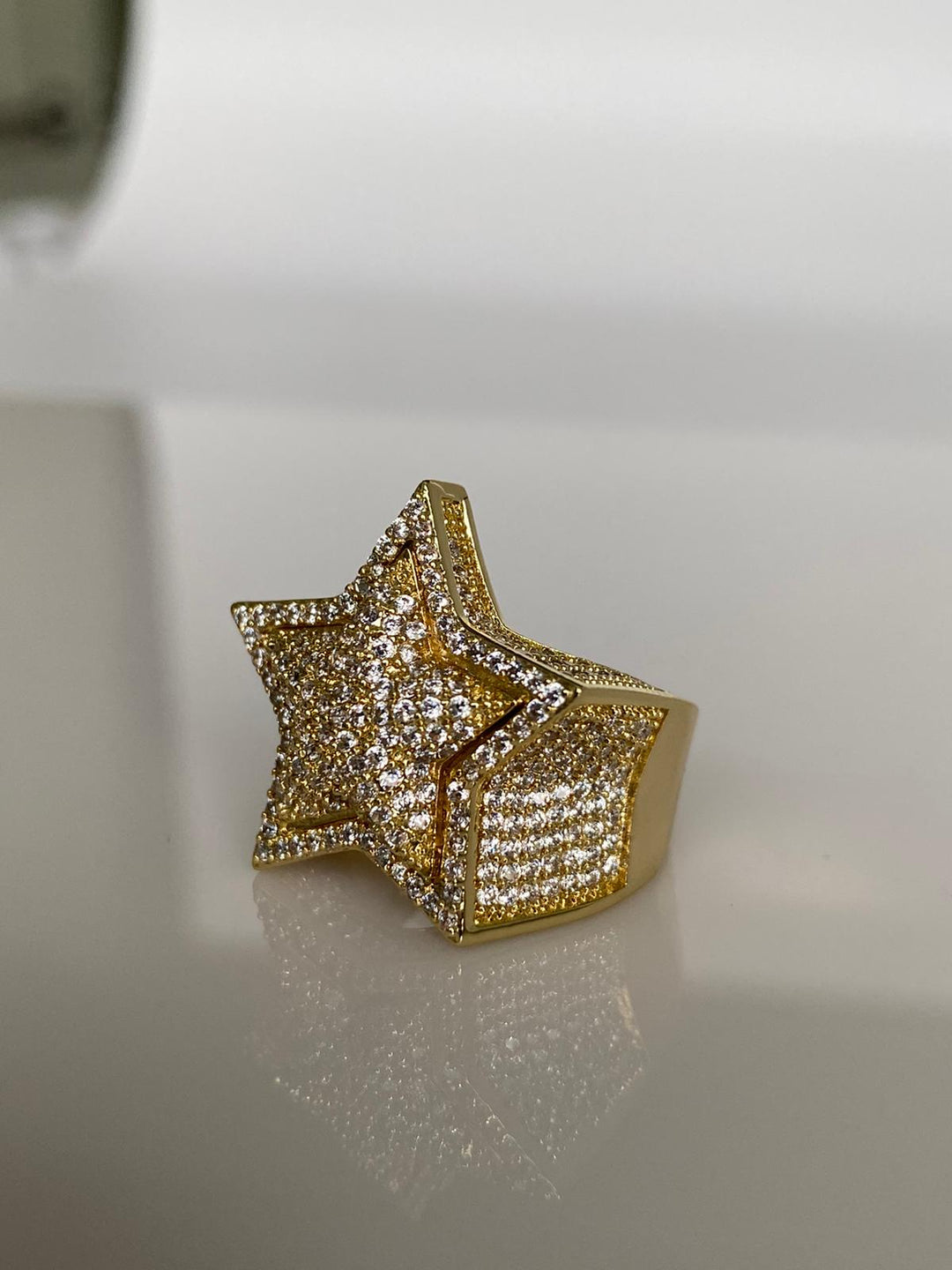 3D Star Rings - Gold Nation Store