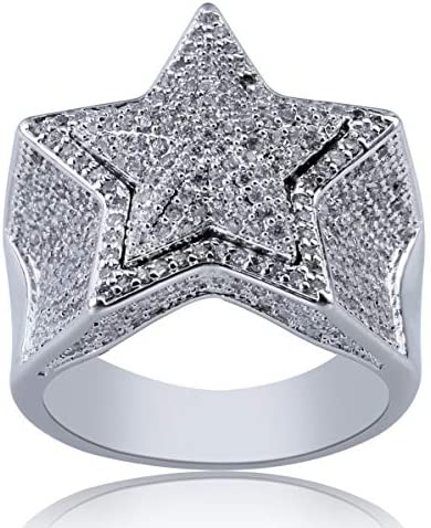 3D Star Rings - Gold Nation Store