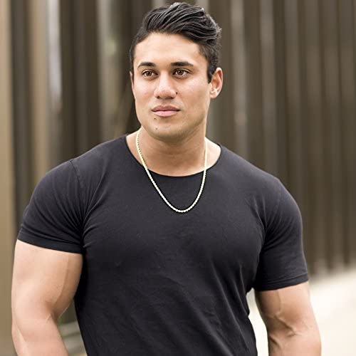 4mm Rope Chain 24k Gold Plated Necklaces - Gold Nation Store