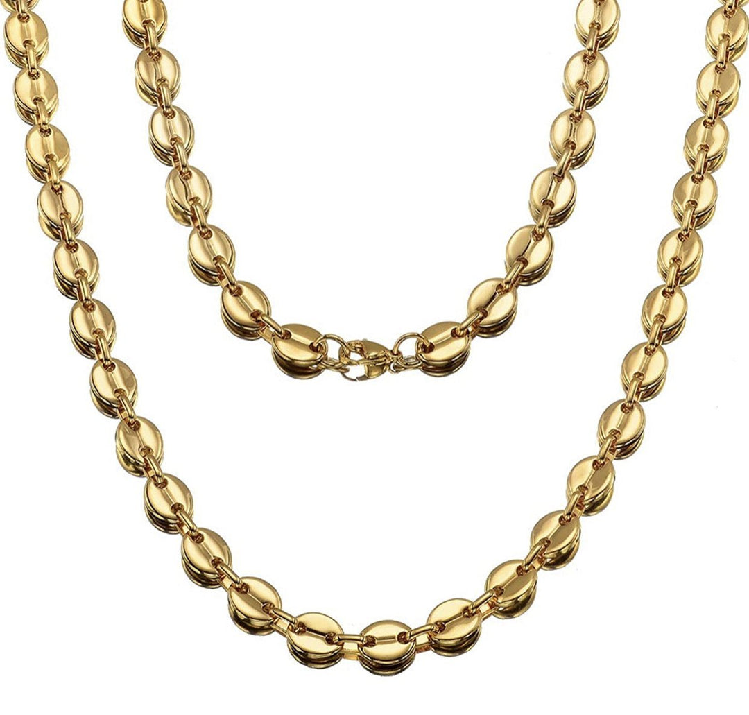 7mm Marine Chain 18k Necklaces