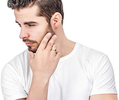 8mm Band Rings - 1 Price 3 Rings! - Gold Nation Store