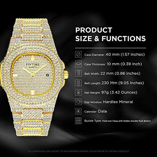 Bling Crystal Watch - Unisex - Gold Nation Store