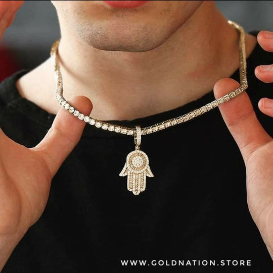 Hamsa Hand Pendants - Gold Nation Store