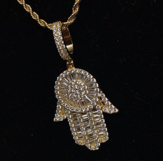 Hamsa Hand Pendants - Gold Nation Store