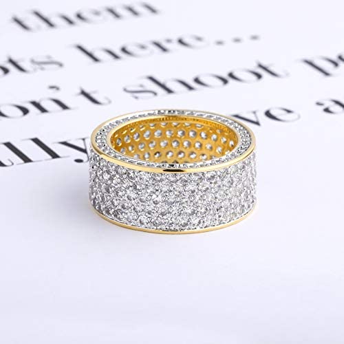 Iced Eternity Rings