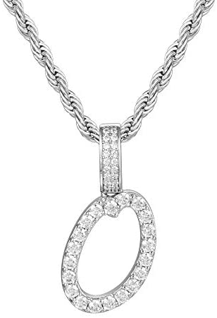 Iced Letter Pendants - Gold Nation Store