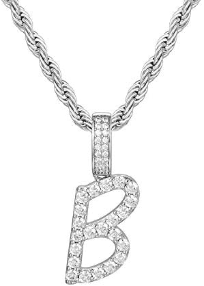 Iced Letter Pendants - Gold Nation Store