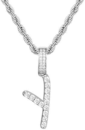 Iced Letter Pendants - Gold Nation Store