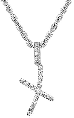 Iced Letter Pendants - Gold Nation Store