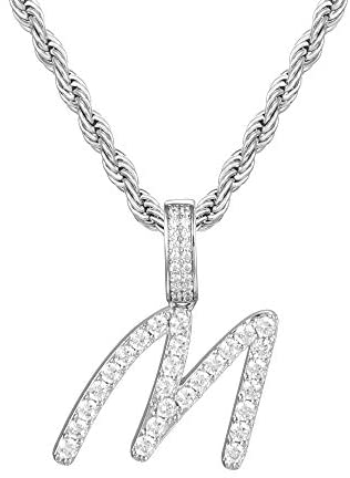 Iced Letter Pendants - Gold Nation Store