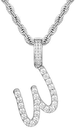 Iced Letter Pendants - Gold Nation Store