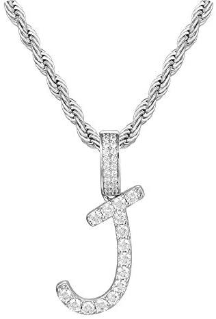 Iced Letter Pendants - Gold Nation Store