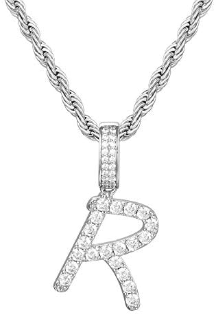 Iced Letter Pendants - Gold Nation Store