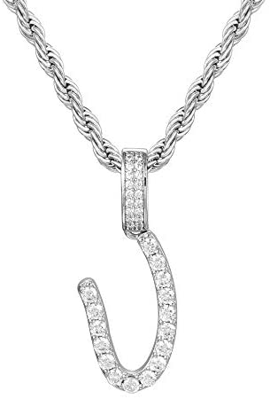 Iced Letter Pendants - Gold Nation Store