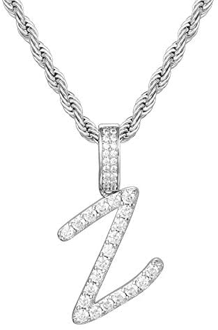 Iced Letter Pendants - Gold Nation Store