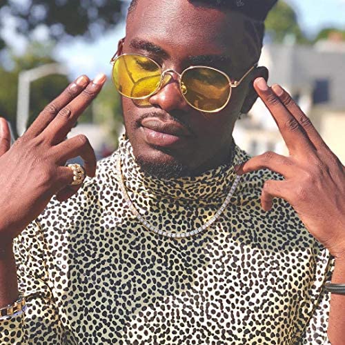 Miami Cuban CZ Stones Rhodium Rings - Gold Nation Store