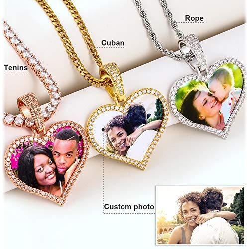 Personalized Photo Necklace (21 Models) - Gold Nation Store