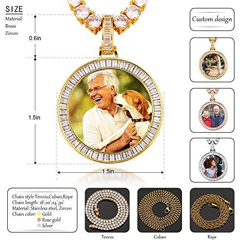 Personalized Photo Necklace (21 Models) - Gold Nation Store