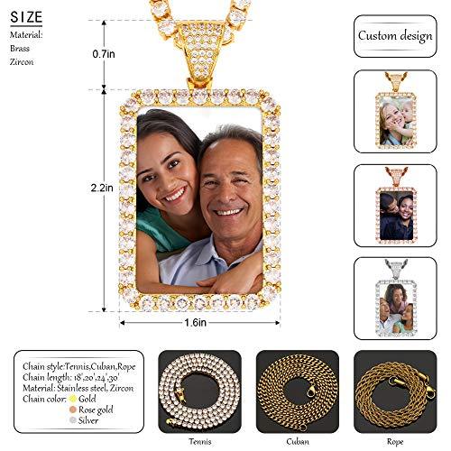 Personalized Photo Necklace (21 Models) - Gold Nation Store