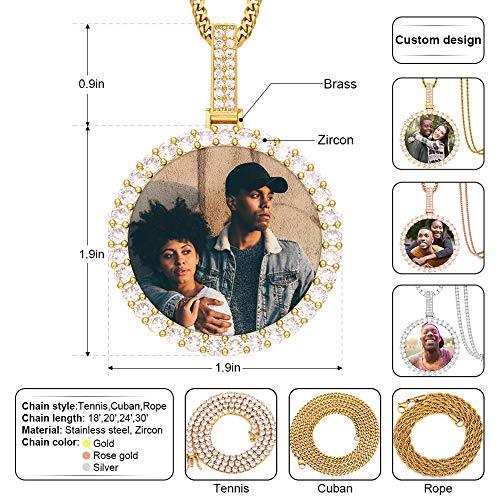 Personalized Photo Necklace (21 Models) - Gold Nation Store