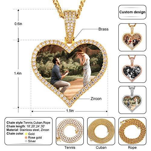 Personalized Photo Necklace (21 Models) - Gold Nation Store