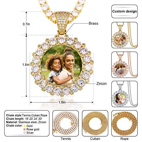 Personalized Photo Necklace (21 Models) - Gold Nation Store