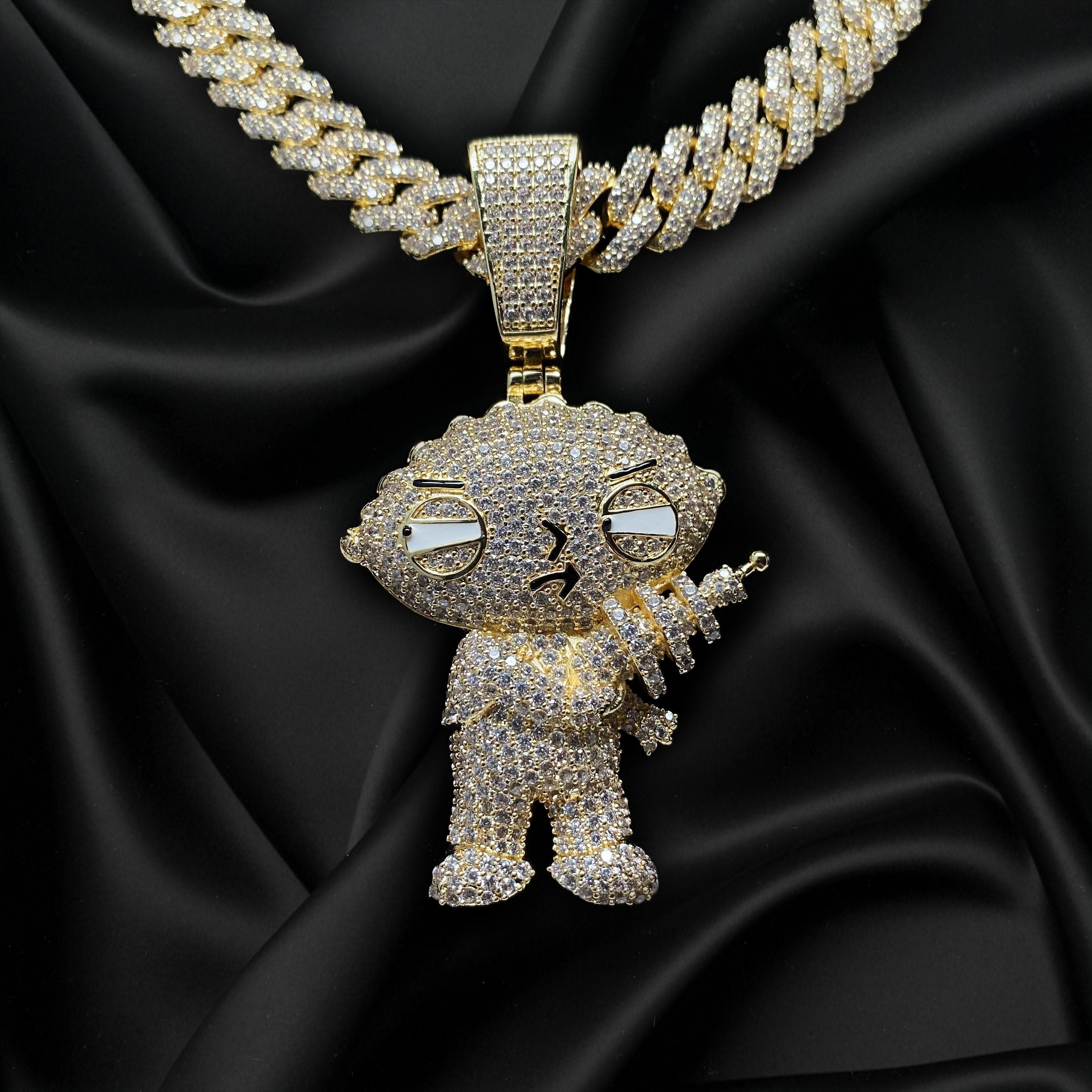 Stewie Big Pendants - Gold Nation Store