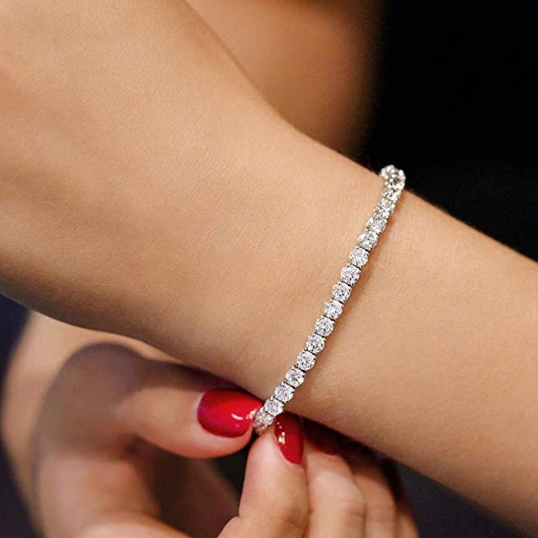 3mm - 4mm Tennis Bracelets - Gold Nation Store