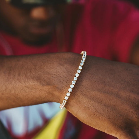3mm - 4mm Tennis Bracelets - Gold Nation Store